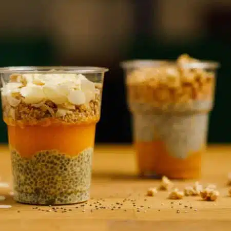 Chia barackpürével